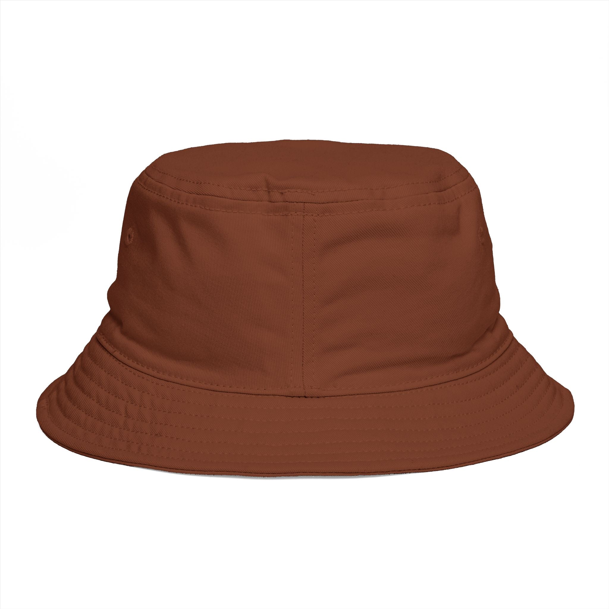 Bucket Hat — Retro Sunset Logo Bucket Hat