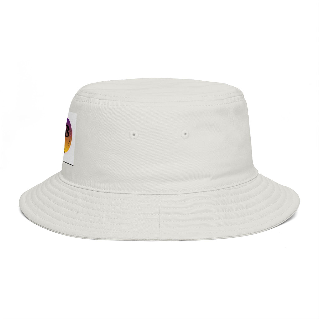 Bucket Hat — Retro Sunset Logo Bucket Hat
