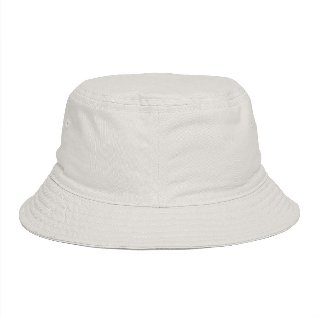 Bucket Hat — Retro Sunset Logo Bucket Hat