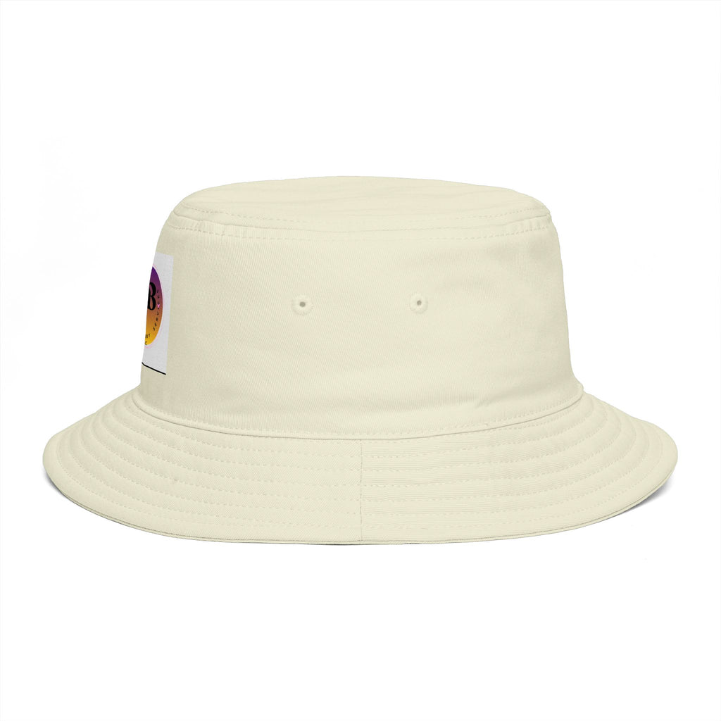Bucket Hat — Retro Sunset Logo Bucket Hat
