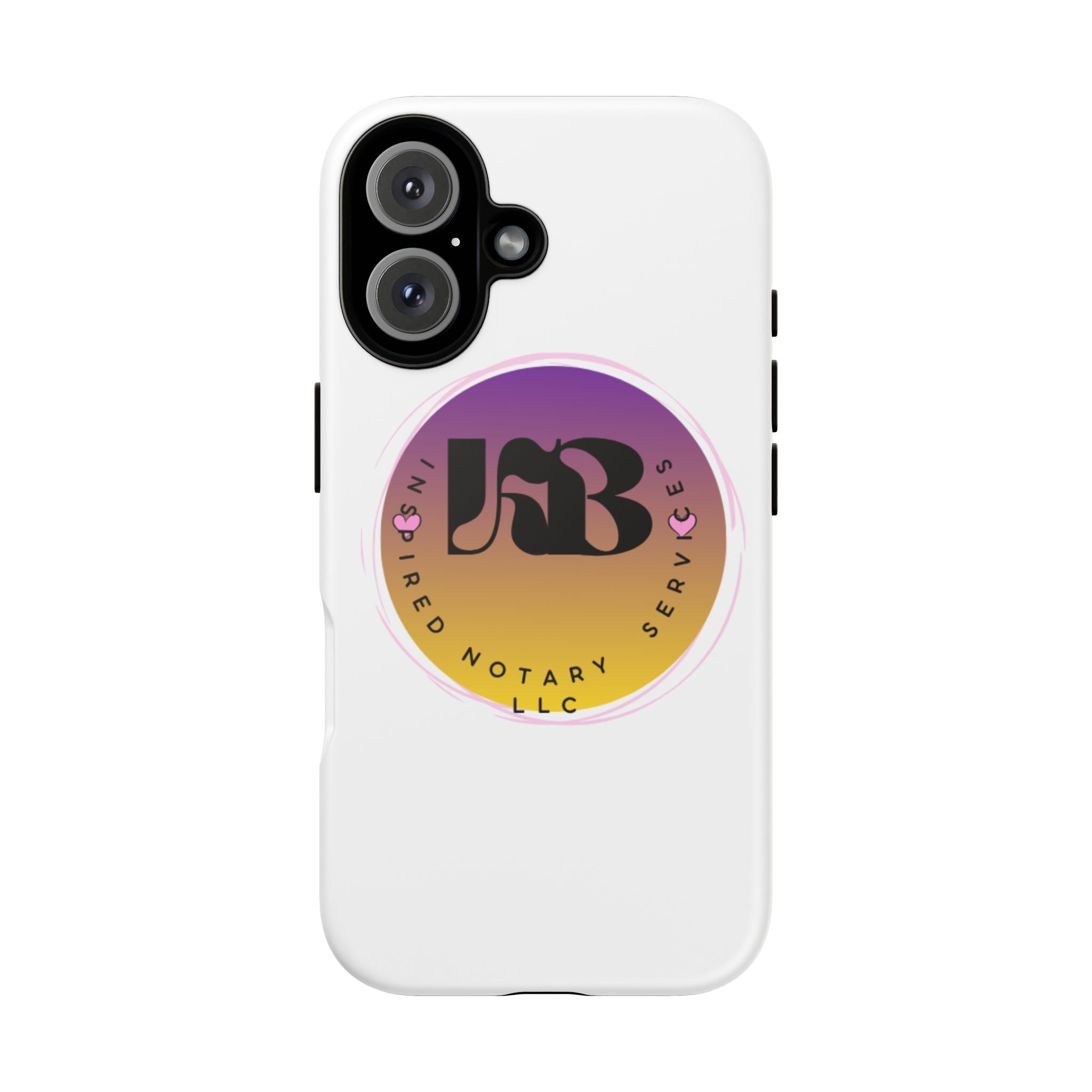 KB Inked Notary Services Logo Phone Case | Tough Case