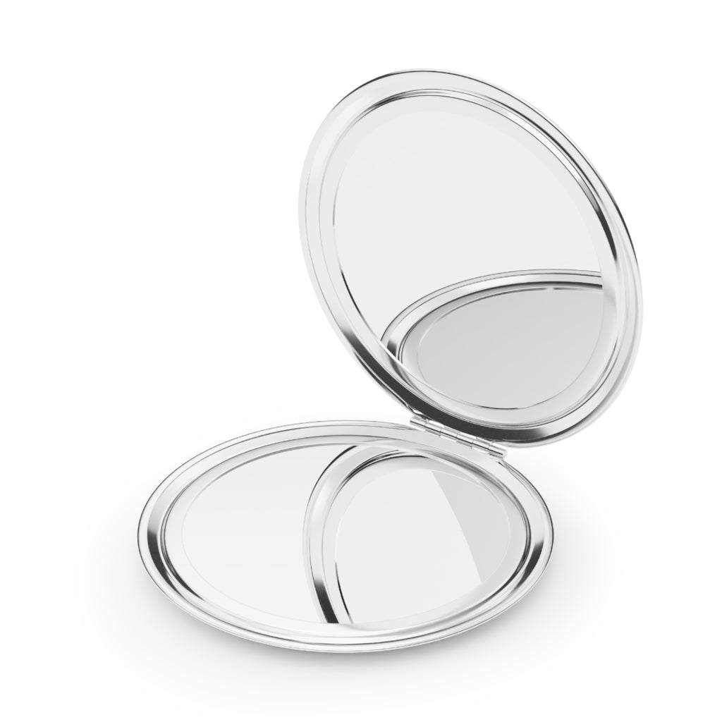 Compact Travel Mirror — "Opportunities Are Endless" Inspirational Pocket Mirror