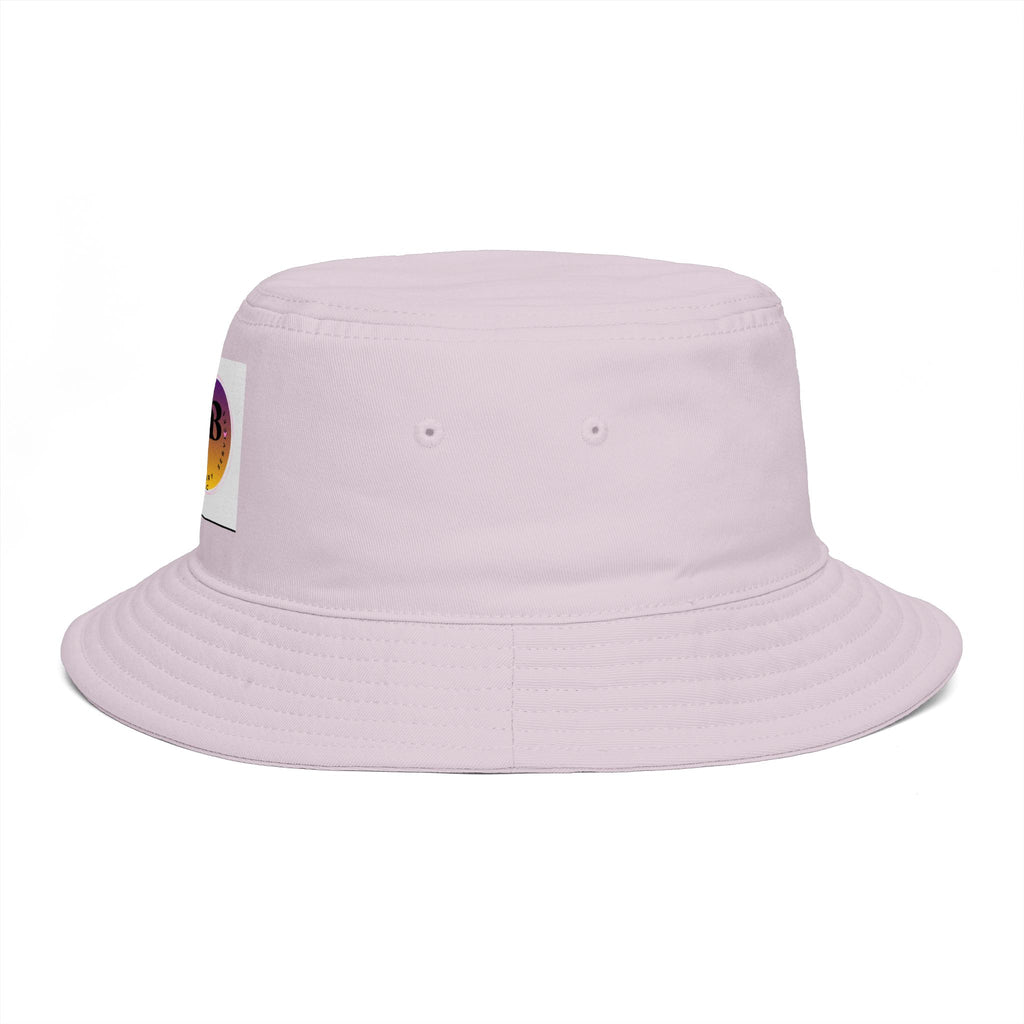 Bucket Hat — Retro Sunset Logo Bucket Hat