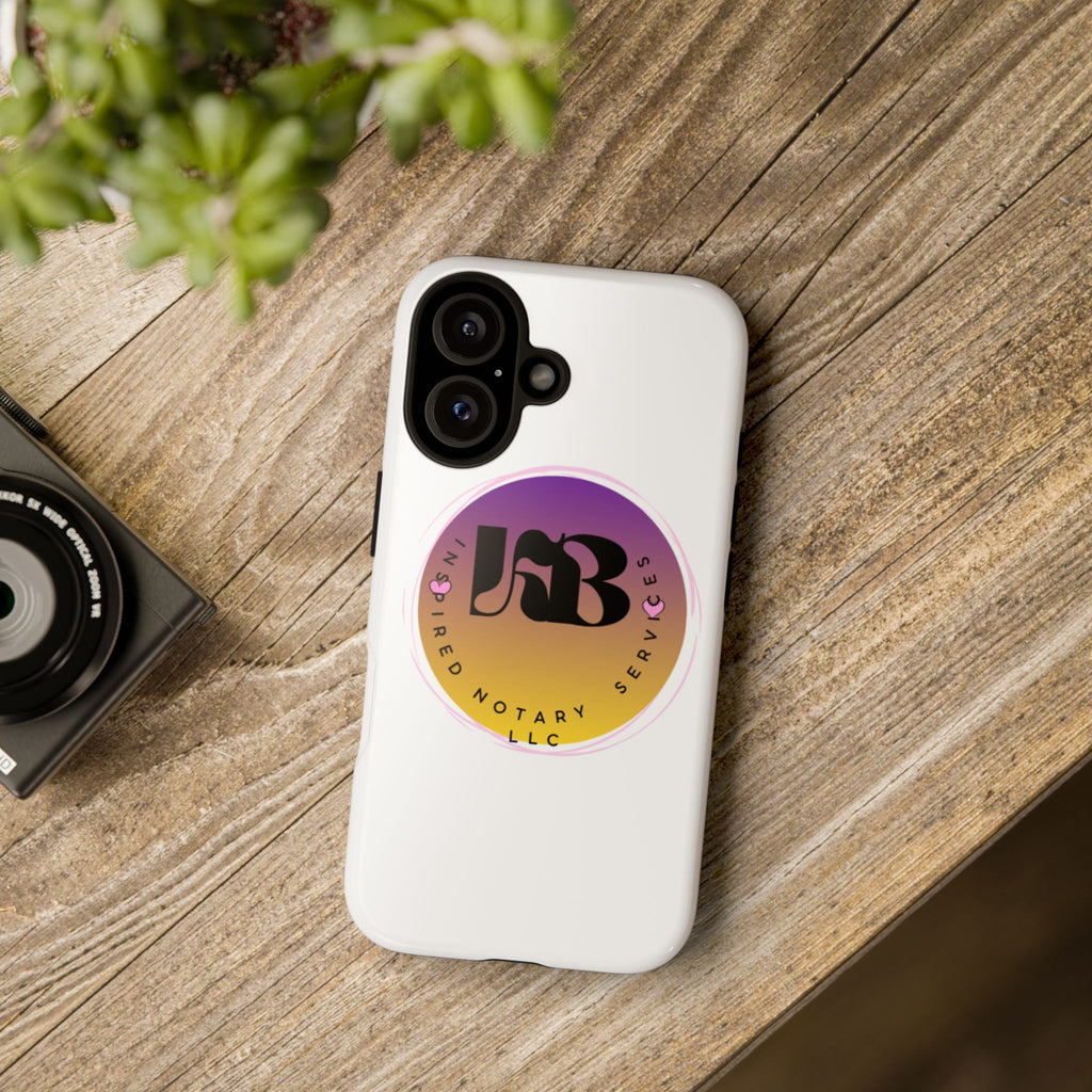 KB Inked Notary Services Logo Phone Case | Tough Case