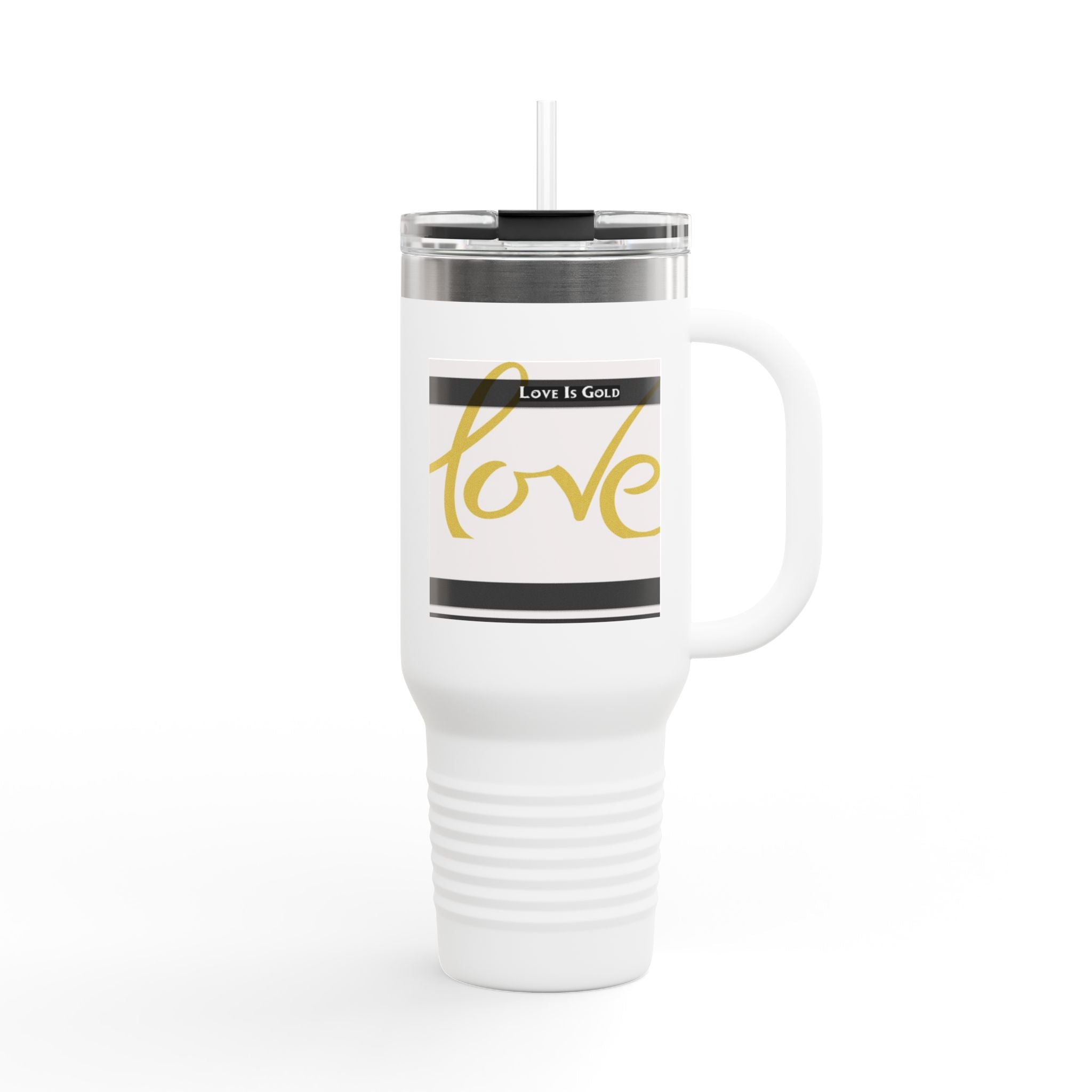 Love Is Gold 40oz Insulated Travel Mug