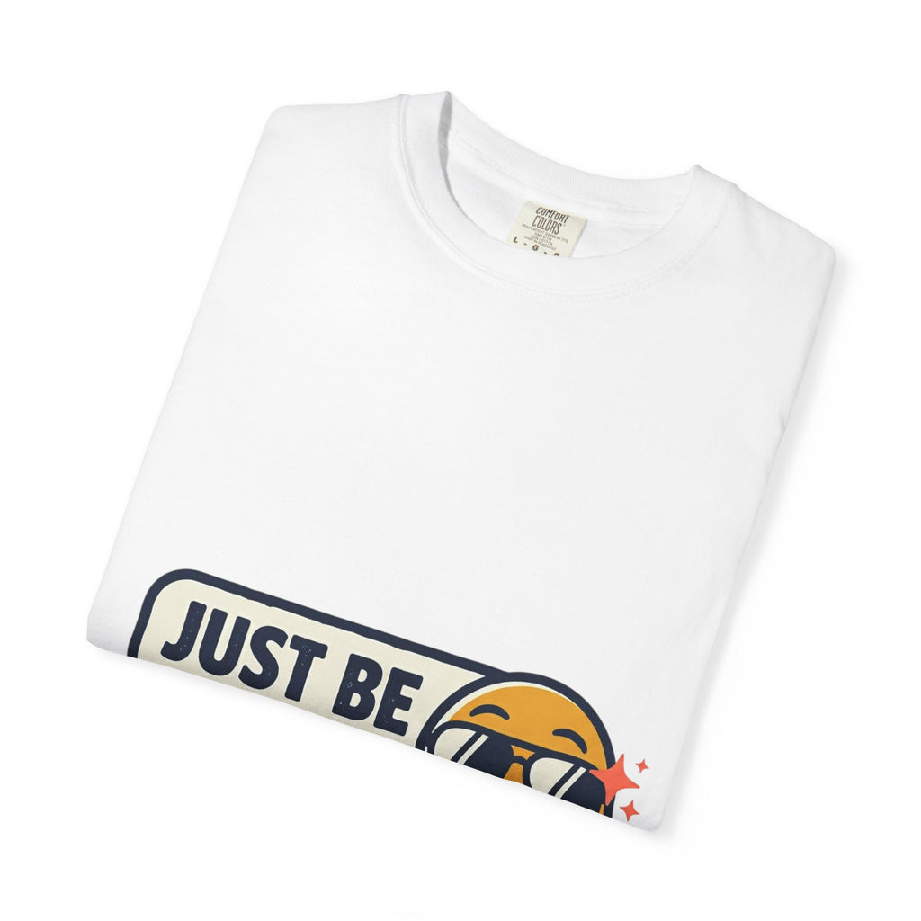 Just Be Cool T-Shirt — Sunglasses Smiley Retro Graphic Tee