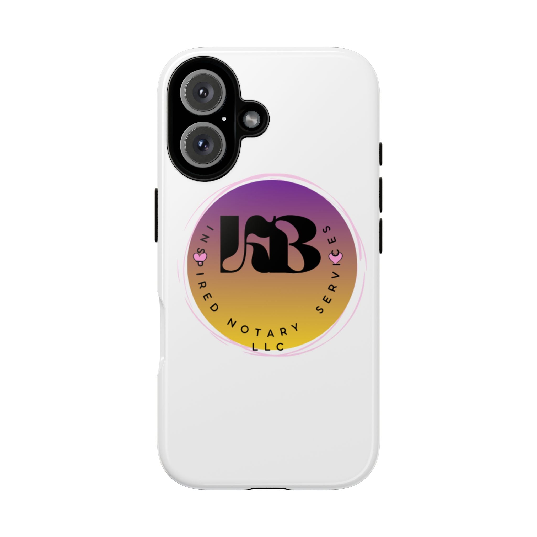 KB Inked Notary Services Logo Phone Case | Tough Case