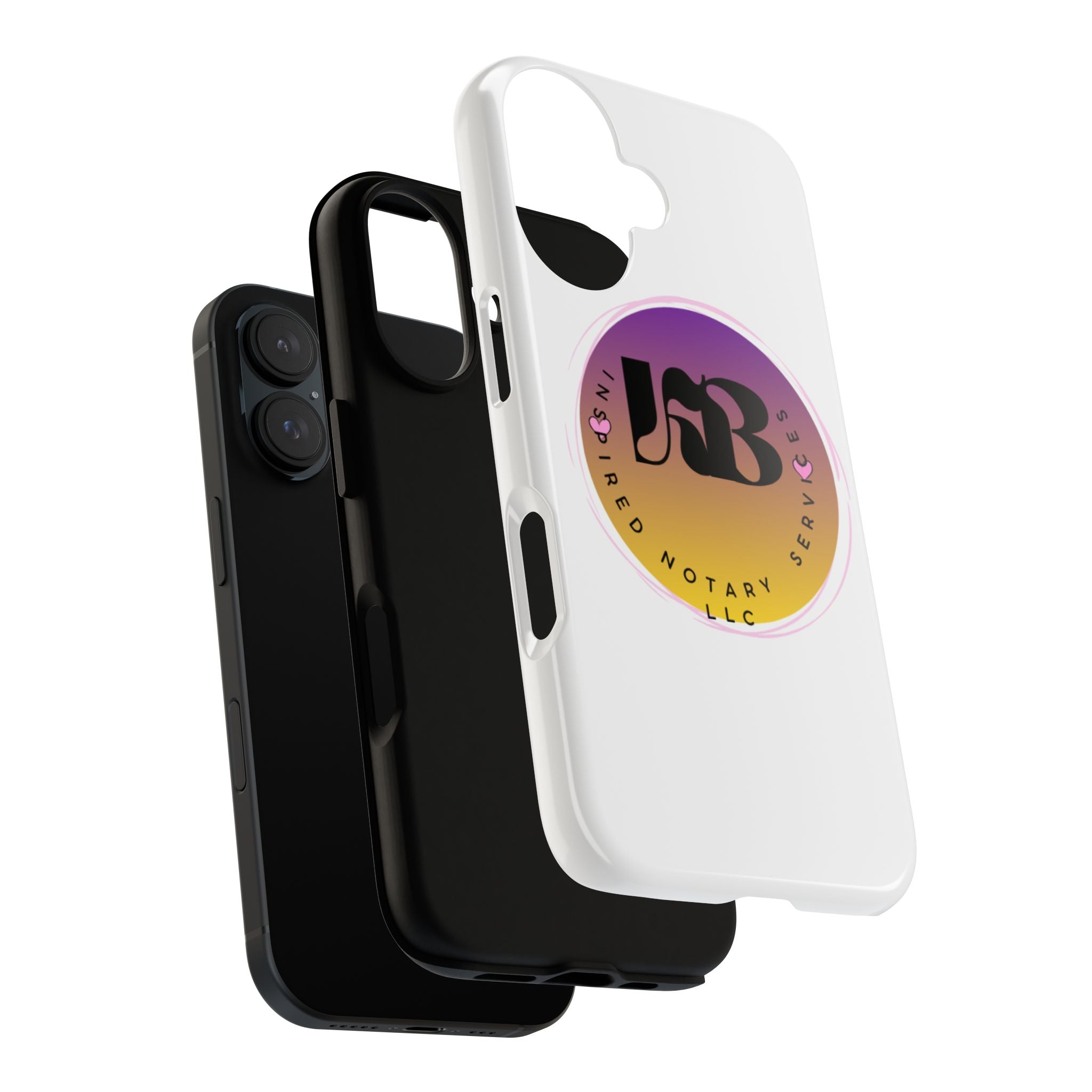 KB Inked Notary Services Logo Phone Case | Tough Case