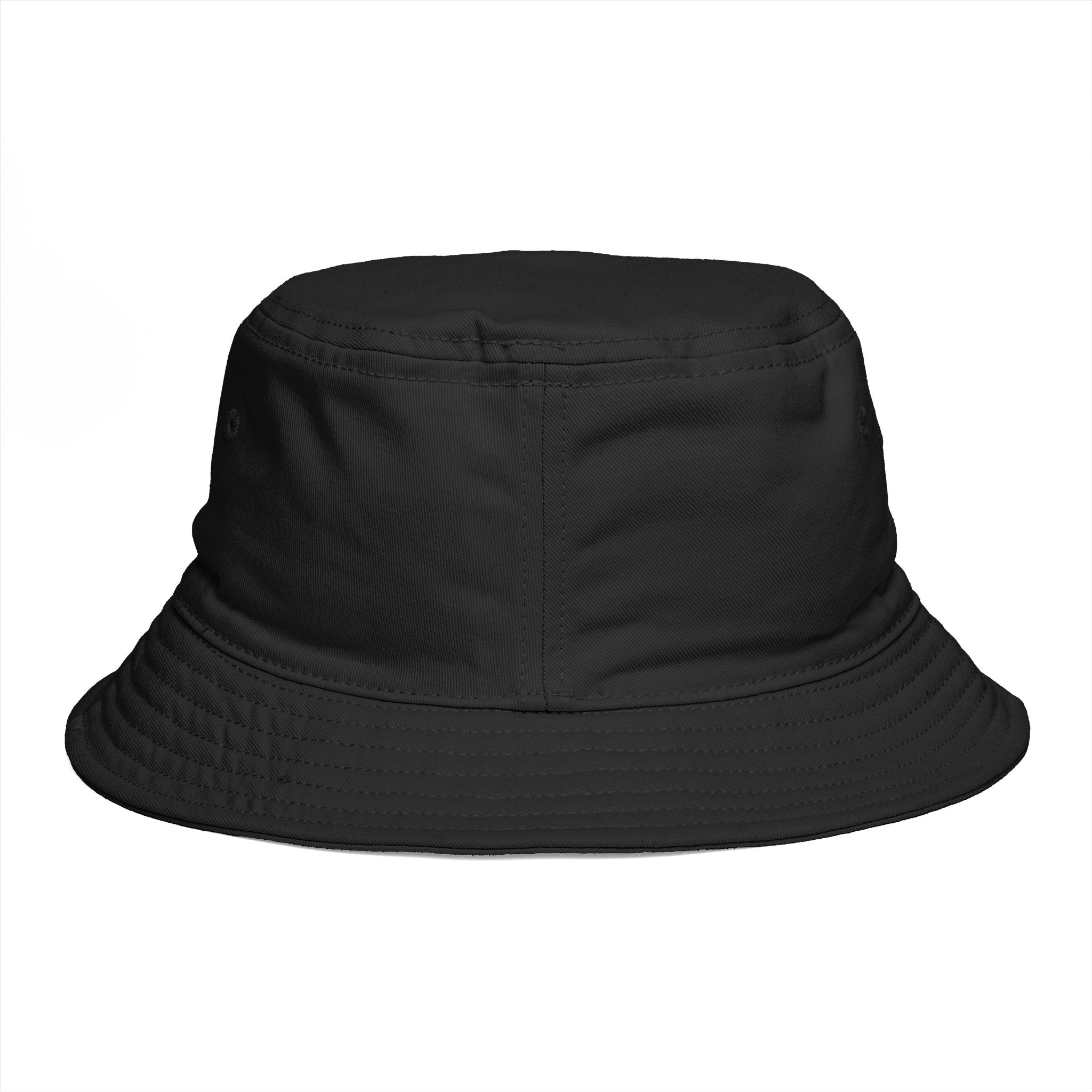 Bucket Hat — Retro Sunset Logo Bucket Hat