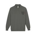 Quarter-Zip Sweatshirt — "Believe Breathe Begin" Motivational Pullover