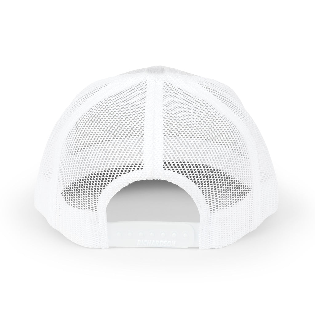 JFB Sunset Logo Snapback Cap | Gradient Circle Trucker Hat