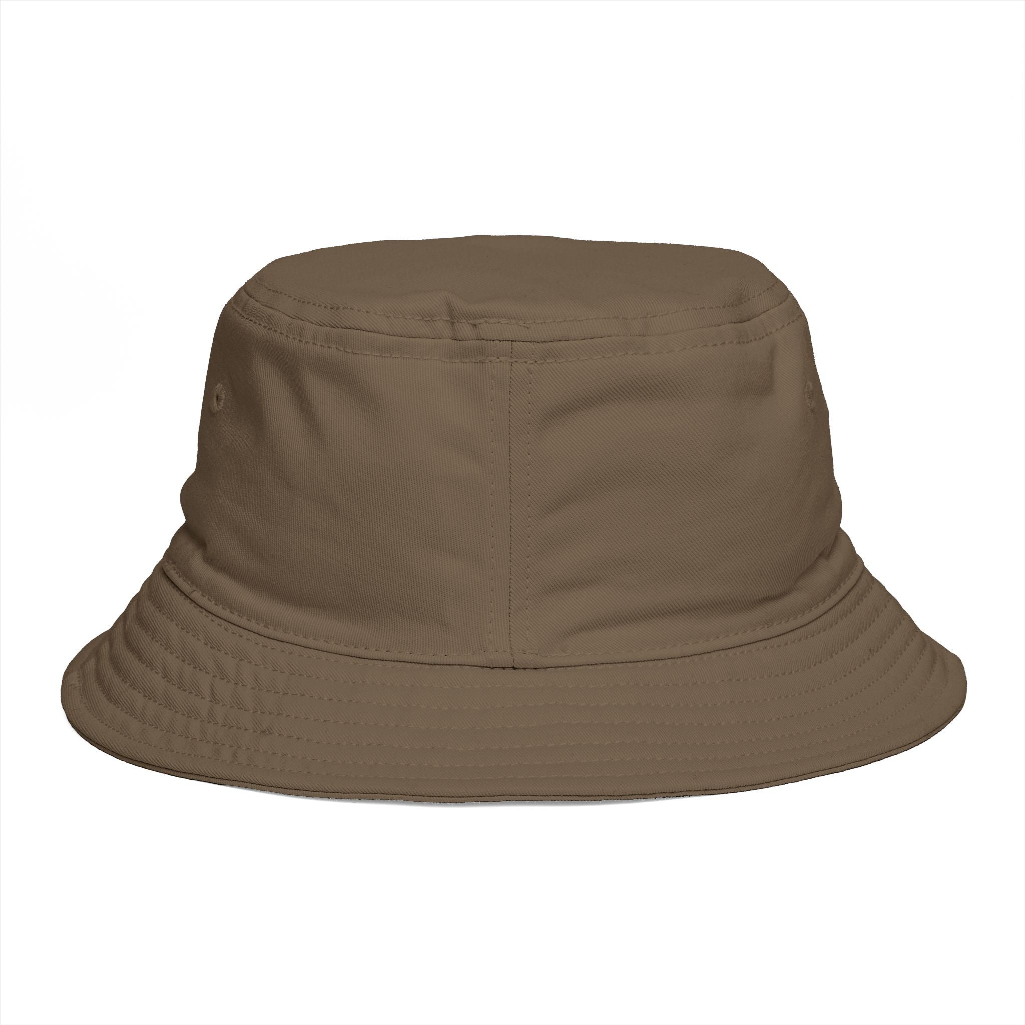 Bucket Hat — Retro Sunset Logo Bucket Hat