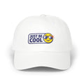 Dad Cap — "Just Be Cool" Embroidered Smiley Hat