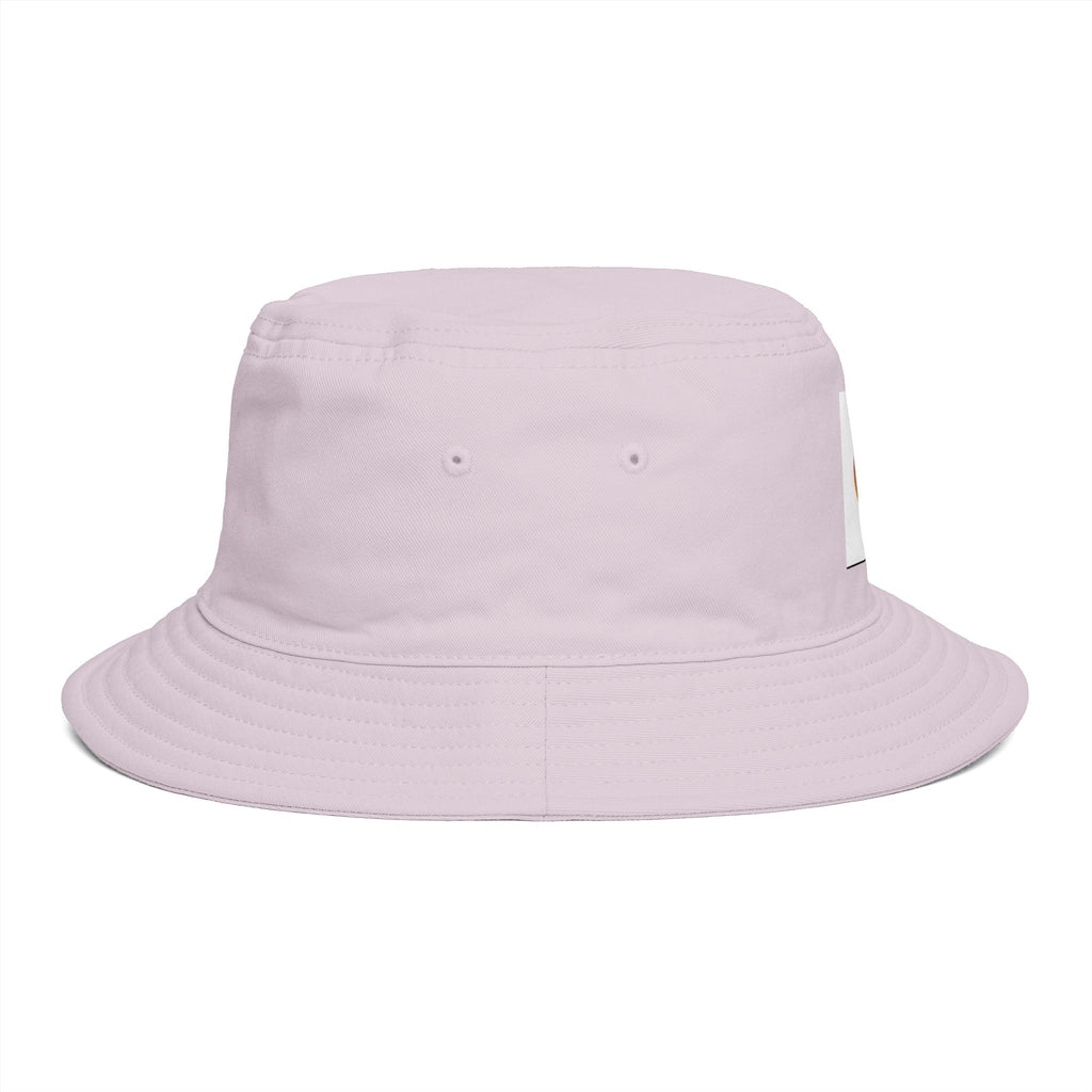 Bucket Hat — Retro Sunset Logo Bucket Hat