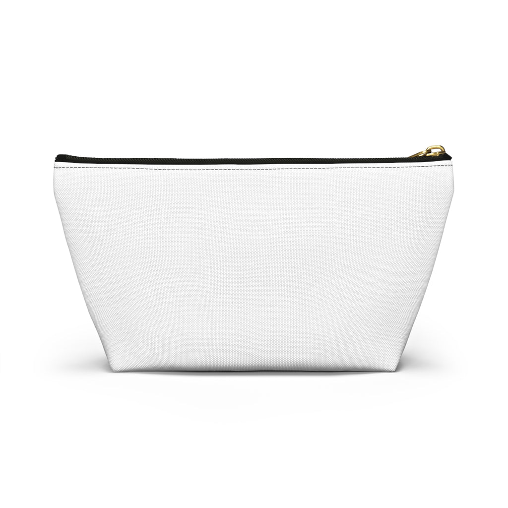 Gradient Round Logo Accessory Pouch | T-Bottom Cosmetic Bag
