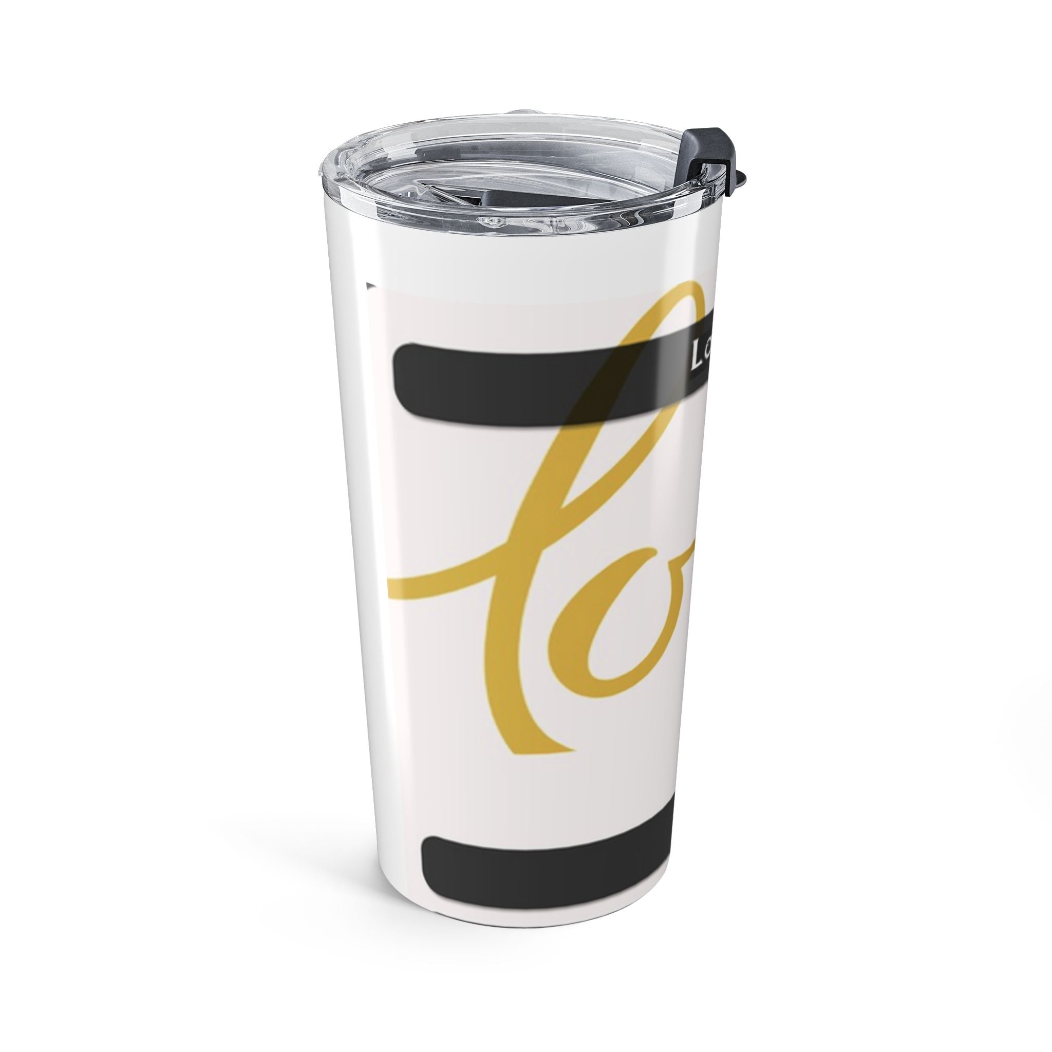 20oz Tumbler — "Love Is Gold" Inspirational Travel Mug